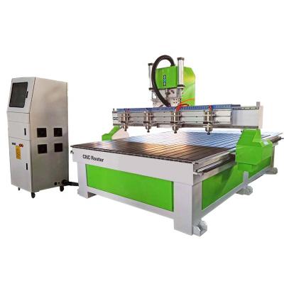 Cina Wood Acrylic PVC Engraving Cutting CNC Router Machine Relief Wood Engraving Machine Cylinder CNC Milling Machine Multi Heads in vendita