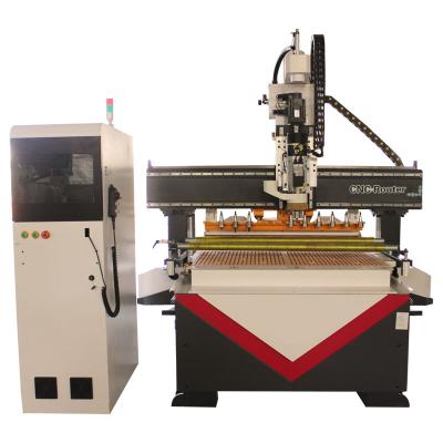 China Woodworking 1325/1530 4 Axis CNC Router Automatic CNC 3D Woodworking Wood Carving Router With Rotary for sale