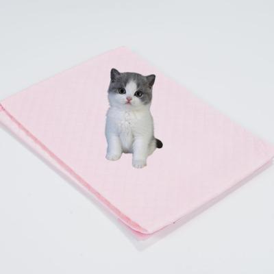 China Disposable WSuper absorbent disposable underpads dog urine pad pet puppy pee pads for sale