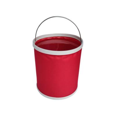 China Sustainable 13L Collapsible Soft Bucket Portable Collapsible Water Bucket for sale