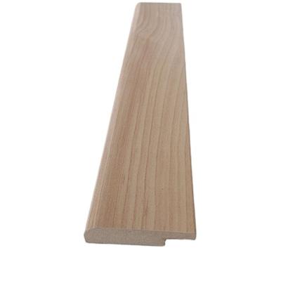 China Modern Manufacturer Cheap Price Abnormal Board2# MDF Waterproof Skirting Board Indoor Decoration for sale