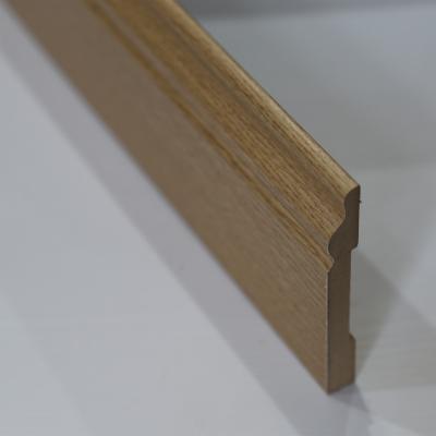 China Modern Wood Skirting Board Flooring Type MDF Skirting Accessories Panel for sale