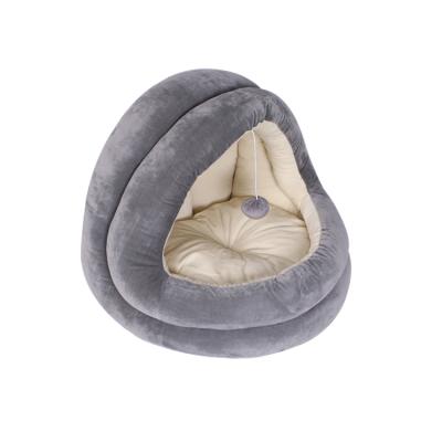 China Breathable Funny Pet Room And Universal Four Seasons Sleeping Pet Bed Winter Plush Ball Warm Pet Bed for sale