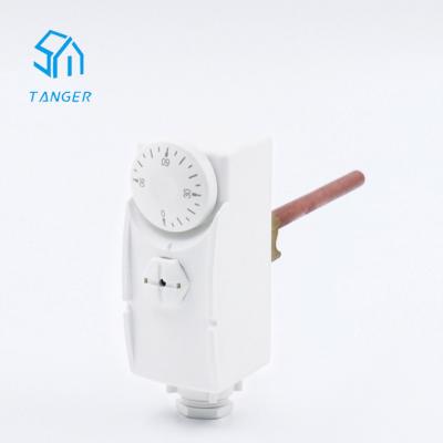 China Floor Heating Piping Immersion Rack Temperature Controller And Manual Boiler Thermostat Diameter 8*100mm for sale