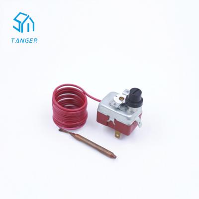 China 16(4)A 250V Manual Reset Capillary Tube Thermostat China GF Series for sale