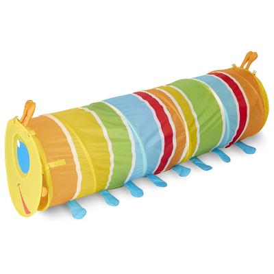 China Easy Foldable Kids Play Tunnel Toy Kids Play Tunnel Tent Toddler Crawling Tube Outdoor Kids Jump Crawling Through Tunnel for sale