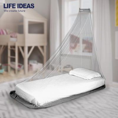 China Pyramid Mosquito Net Bed Foldable Single Foldable Children Environmental Protection Mosquito Net for sale