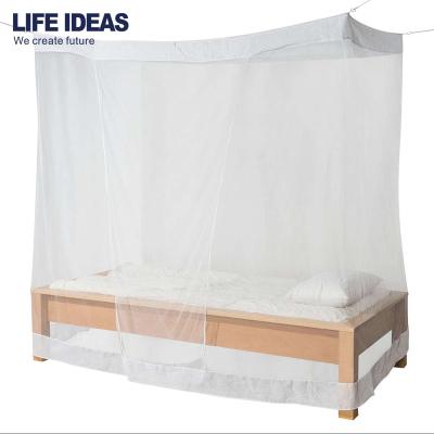 China Anti-mosquito Style Easy White Concise Square Folded Foldable Home Mosquito Net for sale