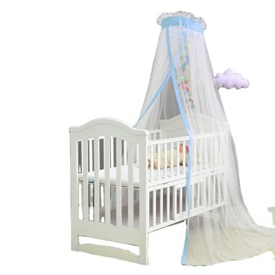 China Folded Baby Bed Mosquito Net With Single Foldable Bracket Children Environmental Protection Mosquito Net for sale