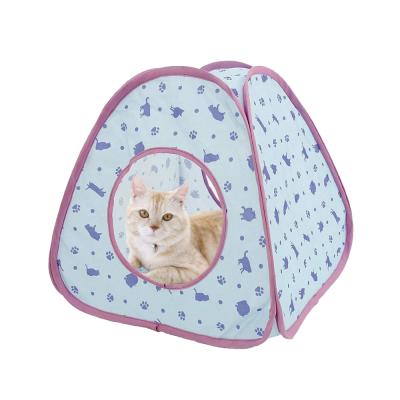 China Wholesale Breathable Indoor Waterproof Foldable Pet Tent Small Animal Pop Up Dog Tent for sale