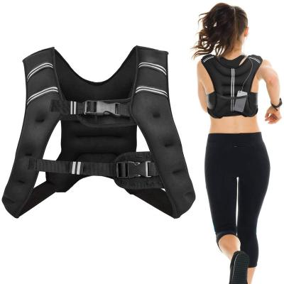 China Comfortable Adjustable Weight 20/30kg Adjustable Weight Vest Workout Training Vest Running Sand Weighed Sandbag Vest Training Loading for sale