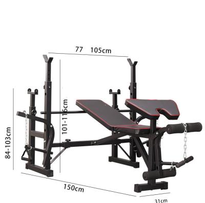 China Modern Home Gym Equipment Hot Selling Weight Bench Adjustable Indoor Weight Lifting Bench for sale