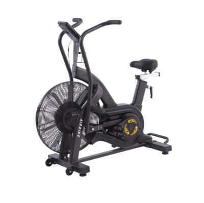 China Cardio Bike Air Suspension Manufacturing Air Bike Gym Equipment Cross-Fit Air Bike Wind Resistance Bike for sale