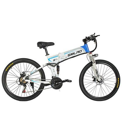 China 2021 New Mountain Steel Road Electric Bicycle Mountain Bike On Sale for sale