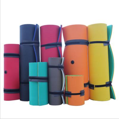 China Water Entertainment PVC Inflatable Swimming Pool Beach Air Mattress Waterbed Platform Inflatable Float Mat For Sale for sale