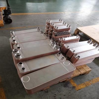 China Heater Parts Titanium Plate Heat Exchanger for Milk Cooling Tank for sale