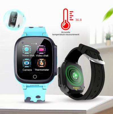 China Waterproof Anti-lost Wifi SIM Camera Thermometer Baby Watch 4g Gps Tracker Watch 3G 4G GPS Smart Watch For Kids for sale