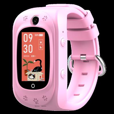 China 3G GPS 2022 Positioning Visual Alarm Clock IP67 Camera Track Call 4G WiFi SIM First Education Waterproof Kids Smart Watch for sale