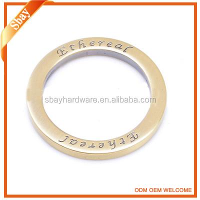 중국 Nickel Free High Quality Custom Handbag Metal O Ring / O Ring Buckle 판매용