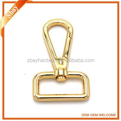 China Nickel Free Metal D-Ring Snap Hook / Solid Brass Snap Hook zu verkaufen