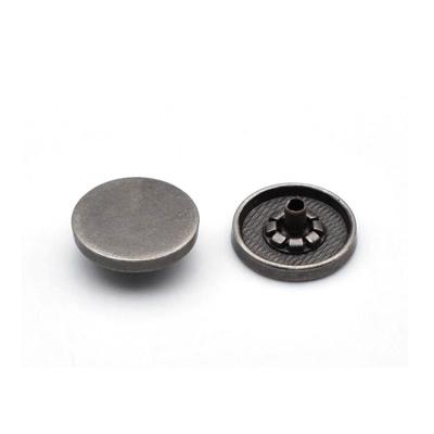 China Wholesale Cloth Dry Cleaning Four Part Magnetic Snap Metal Big Button for sale