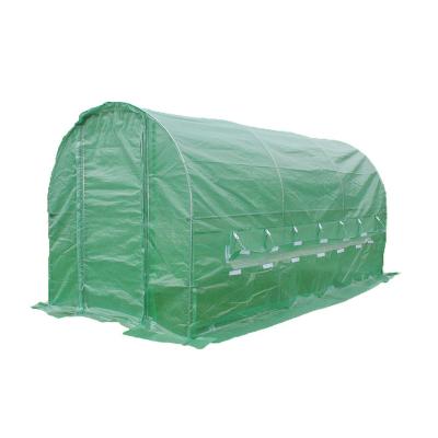 China Winter Season Outdoor Plastic Frames Backyard Easily Assembled Portable Garden Tunnel House Use Small Walk In Poly Tunnel Greenhouse For Sale for sale