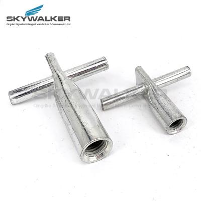 China Contemporary Precast Concrete Accessories Fixing Sockets With Cross Pin for sale