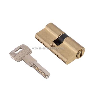 China China Wholesale High Quality Hardware Low Price Double Open Set Key Brass Cylinder Lock for sale