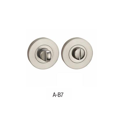 China Wholesale modern zinc alloy easy lock accessories easy installation door escutcheon style mian cover lock A-B7 for sale