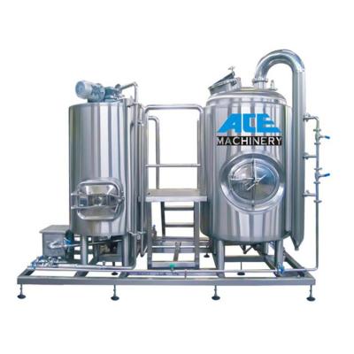 China Factory Customization 1000L Stainless Steel Chemical Micro Brewery Beer Brewing Equipment With Certification for sale