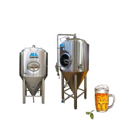 China New design 500L 1000L 2000L 500L jacket beer hotels stainless steel glycol brewhouse and fermentation tanks for sale