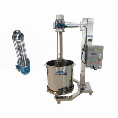 China Liquid With Hanging Solids Factory Wholesale 5 Gallon Agitator Paint Layer Pneumatic Lifting Mixer for sale