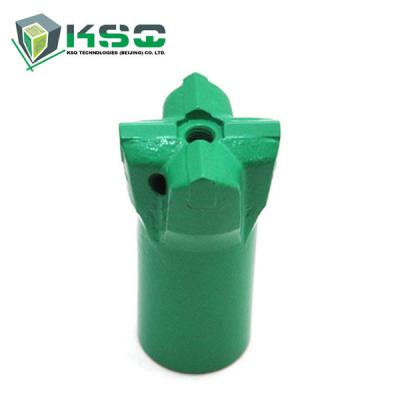 China Thread R25 R28 R32 Cross Bits Tungsten Carbide Rock Drill Bits for sale