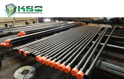 China ST68 Flushing Hole 30 mm Threaded Drill Rod / Tube For Mining for sale