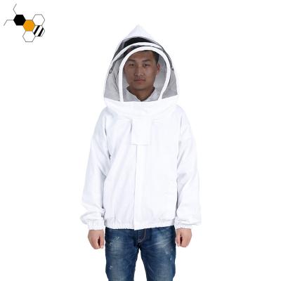 China Beekeeping Breathable Suit Protective Jackets For Beekeepers Hooded Bee Suit Jacket for sale