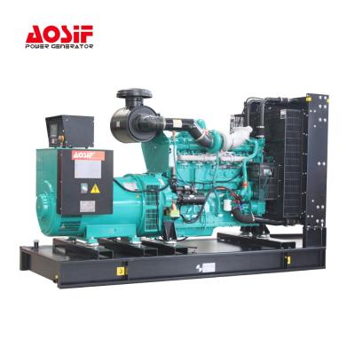 China AOSIF 500kva diesel generator set with new brand engine price AC500 for sale