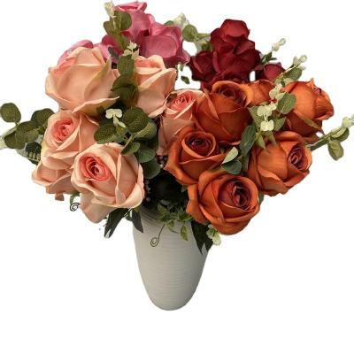 China Artificial flower for dec bridal bouquet wedding flower artificial  flower wholesale artificial flower home    for home decoration for sale