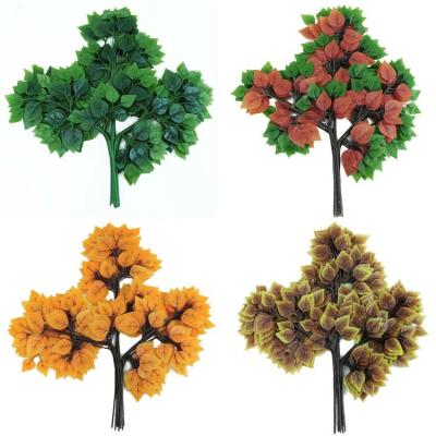 China Artificial flower for dec Artificial flowers wholesale autumn eucalyptus leaf bouquets with plastic berries artificial eucalyptus leaves for sale