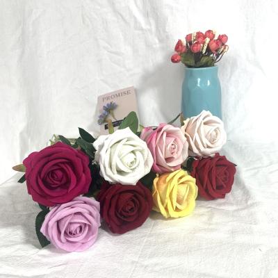 China Artificial flower for dec flowers for decoration wedding artificial  roses artificial flowers  wholesale artificial flowers for sale