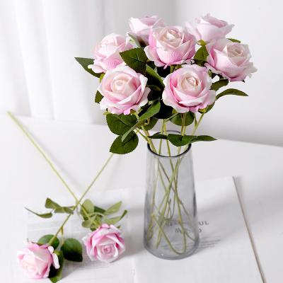 China Artificial flower for dec Forever Roses  artificial flower Flowers Eternal Rose Christmas Valentine Bag  Customize Chinese Birthday flores artificial flow for sale