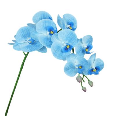 China Artificial flower for dec orchids artificial flowers real touch bulk artificial orchid artificial orchids flower flower phalaenopsis artificial for sale