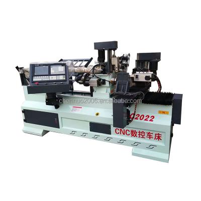 China Construction Material Shops Machine CNC Wood Copy Lathe for sale