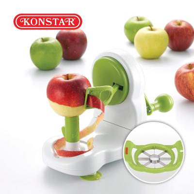 China Viable Wholesale Fashionable Stainless Compact Spinning Skin Pear Kitchen Instrument for sale