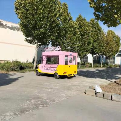 China Electric smart vegetable processing factory street food truck with full kitchen vending truck sold in Dubai, USA. for sale