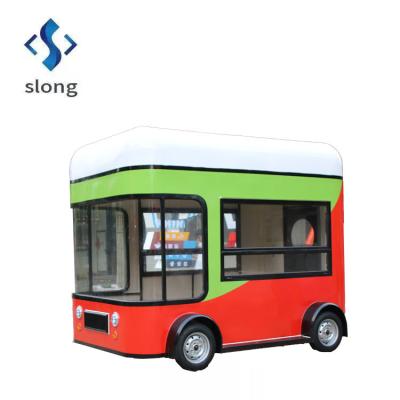 China Performance Cost New Street Selling Cafe Berry Food Truck Burger Fry Ice Cream Bus Dining Car for sale