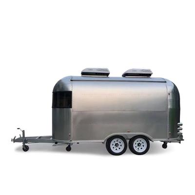 China Popular Food Trailer Vegetable Processing Factory Street Food Truck Mobile Food Trailer With VIN USA License Factory Price for sale