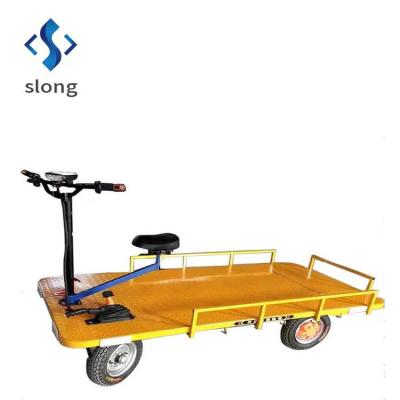 China Hotels Warehouse 2m Electric Cargo Cart With 800kg Loading Capacity for sale