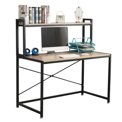 China Modern Home Office Desk with Bookshelf,  47inches Computer Table Desk PC Laptop Workstation Desk Office Furniture for sale