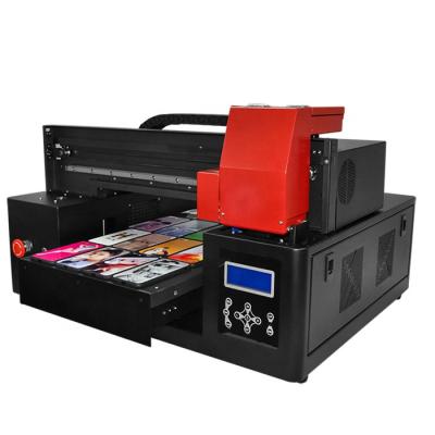 China Metal/wooden/glass/id card/PVC card/phonecase/almost objects Herobrother flatbed printhead is Xp600 neon UV led printer Lamp for sale