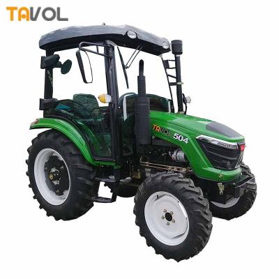 China Farms Agricultural Machinery 504 Mini Tractors With Cabin Tractors Cheap Price for sale